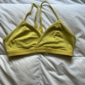 Fabletics Yellow Women's Sport Bra